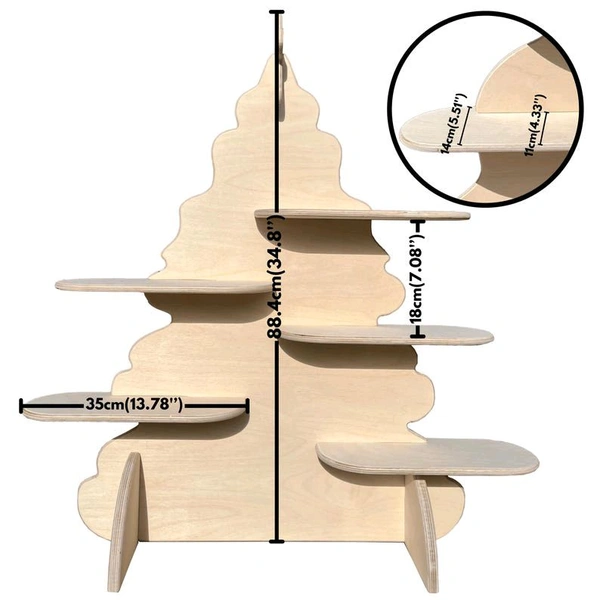 Christmas Tree / Pop-up Market Display / Product Display Shelves / Stand Alone Shelf / Market Stall / Craft Fair Display Stand
