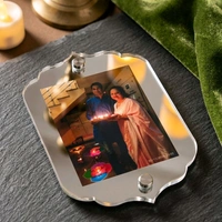 Acrylic Polaroid Fridge Magnet- Jharokha - 100 pieces