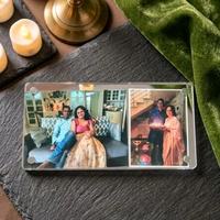 Acrylic Polaroid Fridge Magnet- Rectangle - 50