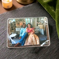 Acrylic Polaroid Fridge Magnet- Rectangle - 5 pieces
