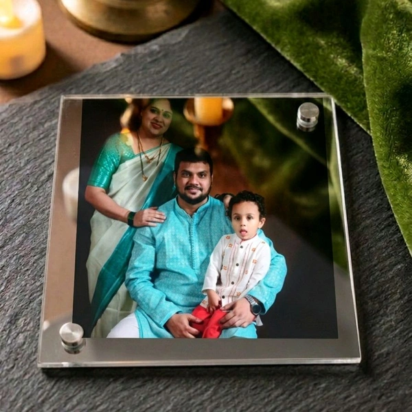 Acrylic Polaroid Fridge Magnet- Square - 100 pieces