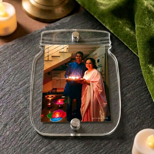 Acrylic Polaroid Fridge Magnet- Bottle - 5 pieces