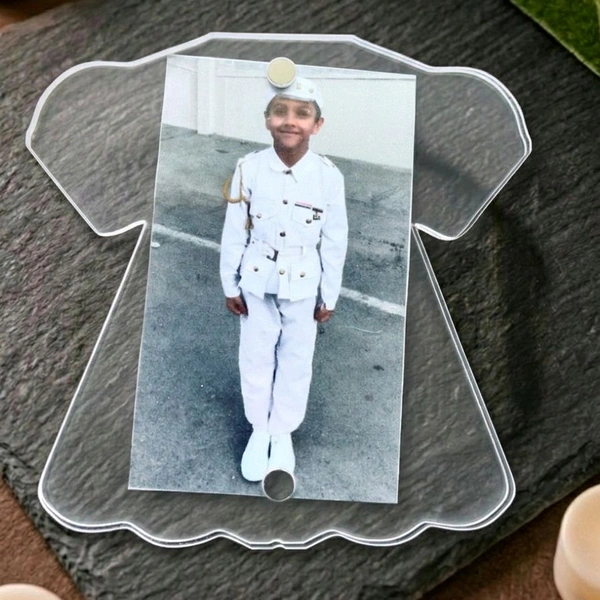 Acrylic Polaroid Fridge Magnet- Frock - 10 pieces