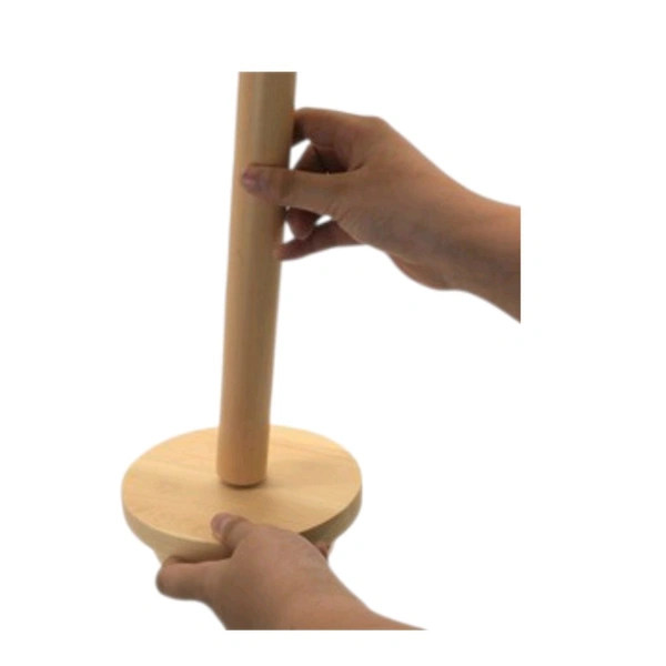 DIY Necklace Holder 360° Rotating Wooden Jewelry Organizer