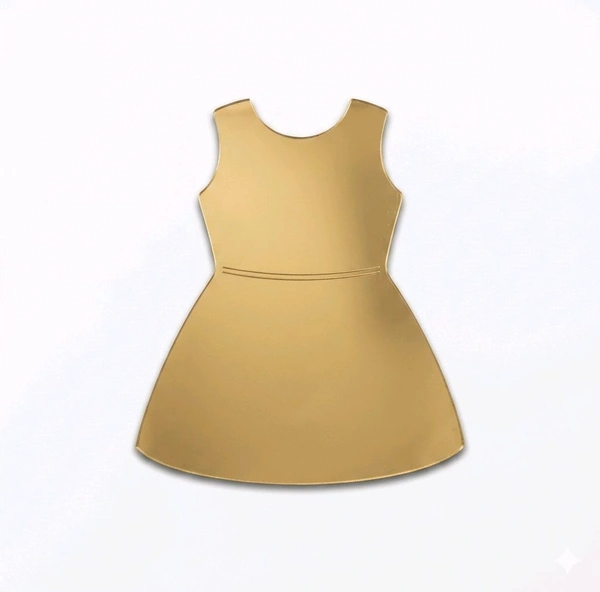 Frock Acrylic Cutouts - 30 pieces