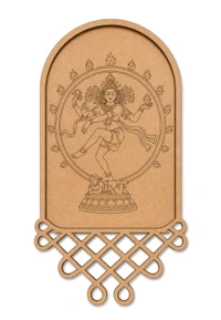 Kolam & Dance Theme Wall Hanging-set Of 4 - Dancer