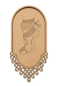 Kolam & Dance Theme Wall Hanging-set Of 4 - Nataraja