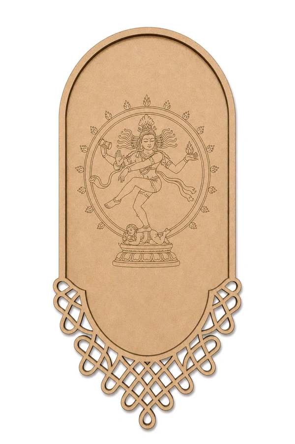 Kolam & Dance Theme Wall Hanging-set Of 4 - Ghungru