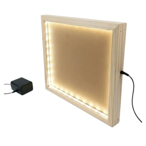 Pinewood LED Preservation Frame - Mdf Base - 12 * 10 * 1 inches