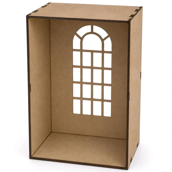DIY Miniature Book Nook / Victorian Library Wing/ Library Room Box