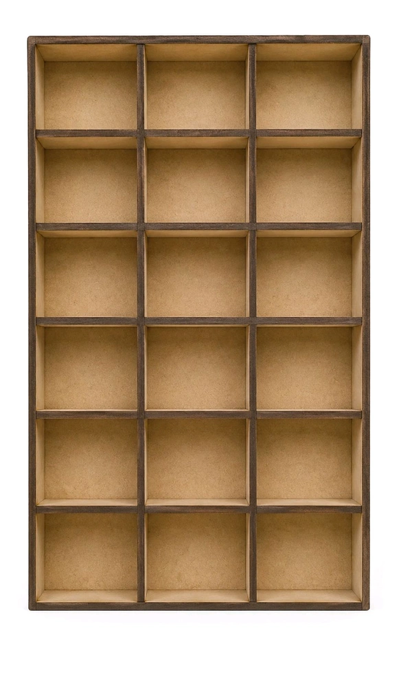 Book Nook Shelf / Mini Library Book Shelf / Miniature Bookshelf - Without Acrylic cover