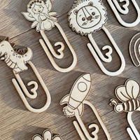 wooden bookmark with mini pencil – a great party favor idea - 10, rainbow