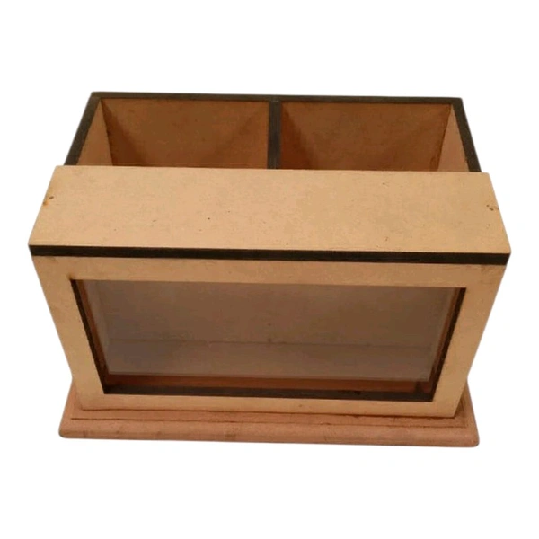 Shadow Box Pen Stand 2 Slots