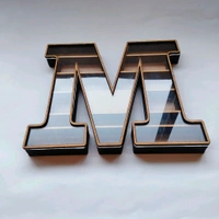 Miniature Alphabet Bookshelf  - 6 Inch, A