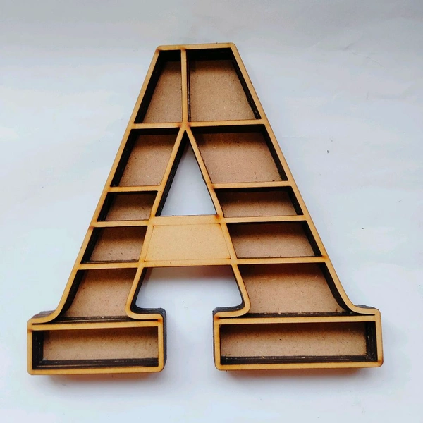 Miniature Alphabet Bookshelf  - 6 Inch, A