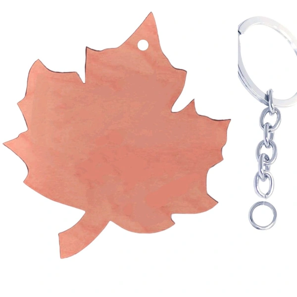 Key Chain Bases - 2.5mm, Maple Leaf