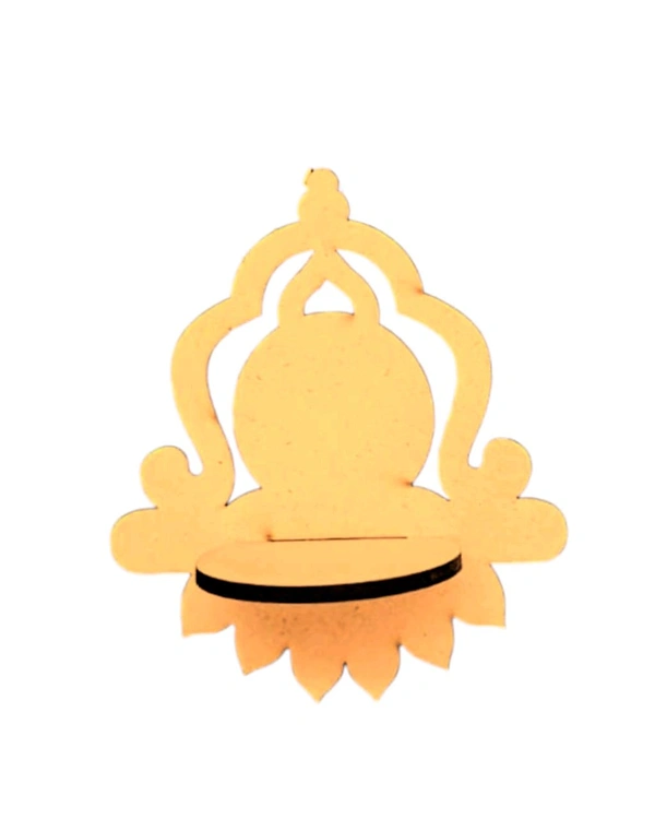 Diya Stand Wall Hanging Shelf - Single pc