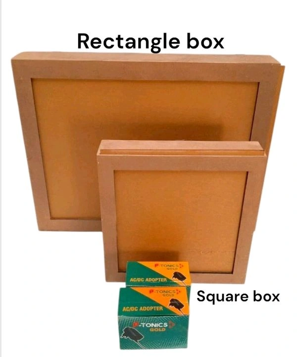 MDF 4 Side LED Shadow Box Acrylic Lid - 8 x 8 x 2 Inches