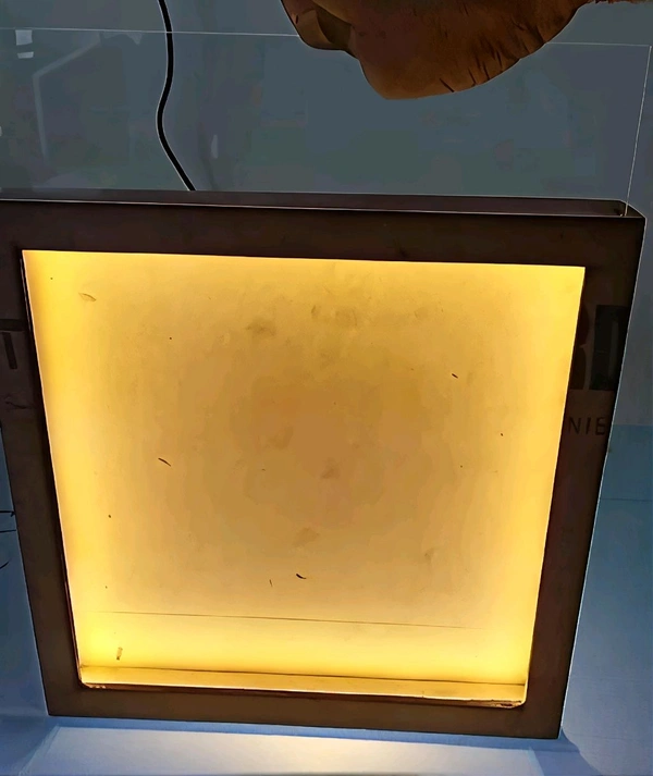 MDF 4 Side LED Shadow Box Acrylic Lid - 8 x 8 x 2 Inches