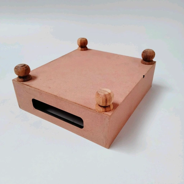 Square Tray With Beautiful Legs - 10 x 10 x 3 Inches