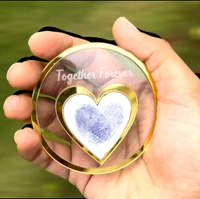 Couple Thumb Impression Engagement Wedding Prop - 2 pcs