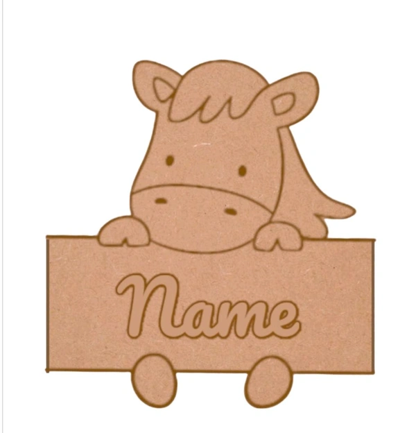 Pony Double Layer Fridge Magnet  - 1 Pc