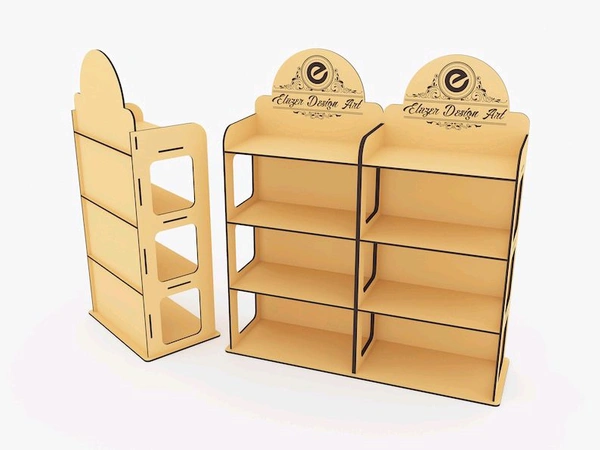 Collapsible Display Stand With Space For Branding (Set Of 2)