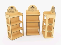 Collapsible Display Stand With Space For Branding (Set Of 2)
