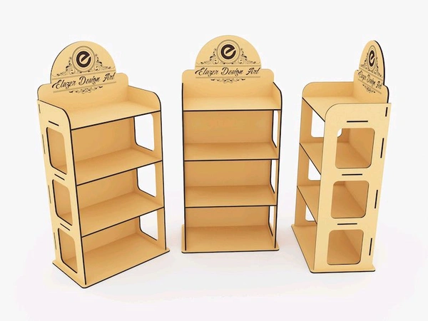 Collapsible Display Stand With Space For Branding (Set Of 2)