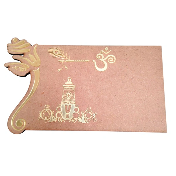 Ganesha Nameboard With Balaji And Om - 6mm