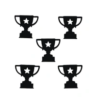 Miniature Trophy - Set Of 10, MDF