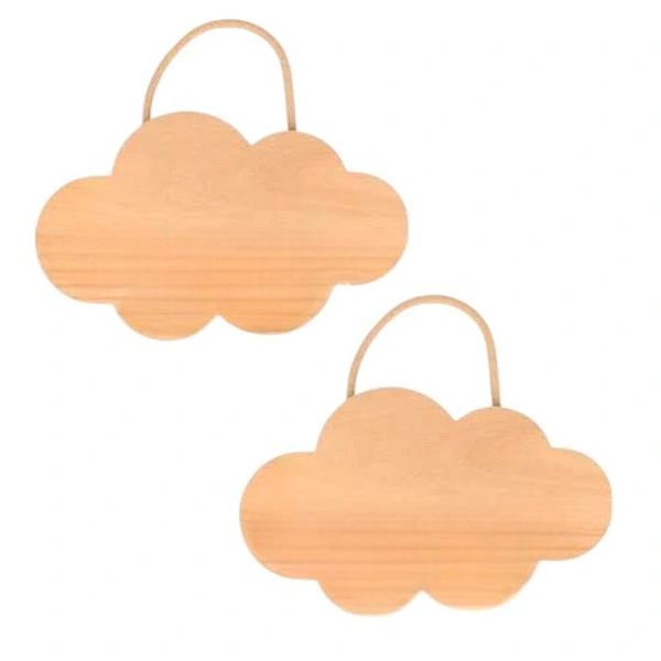 MDF Cloud Rope Nameboard