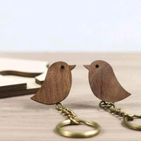 Wooden Bird Key Holder - MDF