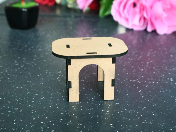 Miniature Dinning Table 4 Seater - Set Of 5