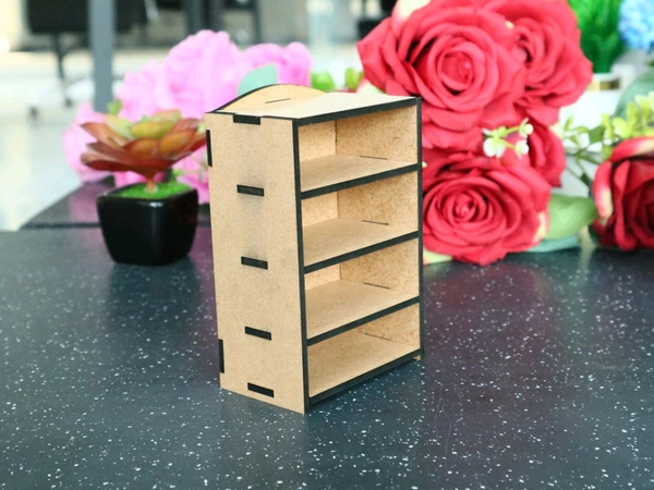 Miniature DIY Cabinet / Shelf / Rack / Drawer / Wardrobe  - Set Of 2
