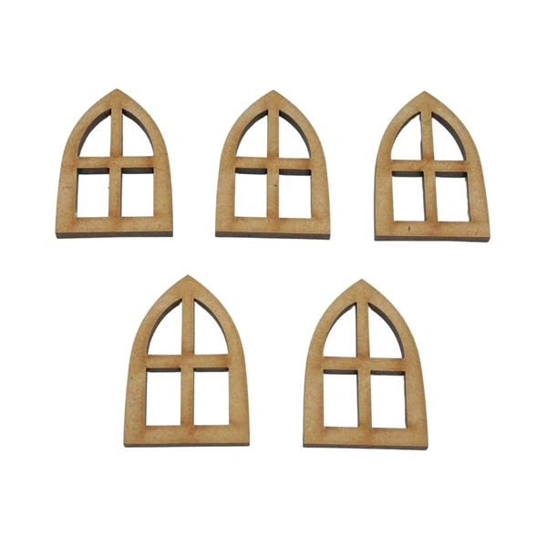 Miniature Vintage Window 2 - Set Of 5