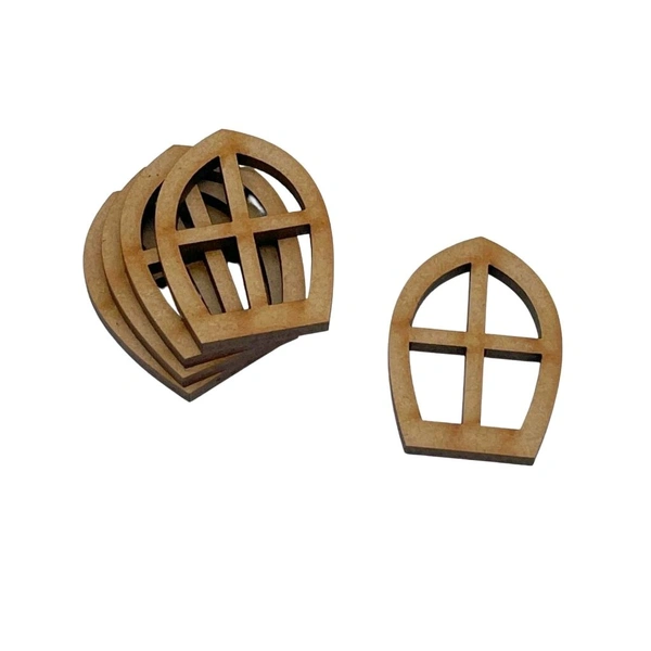 Miniature Vintage Window 4 - Set Of 5