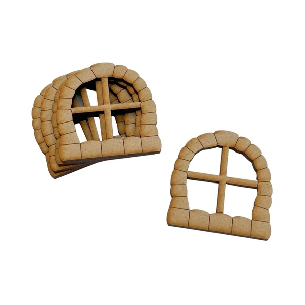 Miniature Vintage Window 6 - Set Of 5