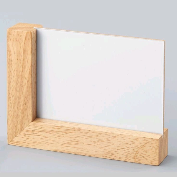 Pinewood Duel Side Photo frame  - 4 * 6 Inches