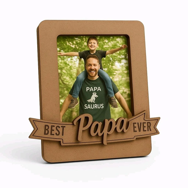 MDF Father's Day Fridge Magnet - 1 pc