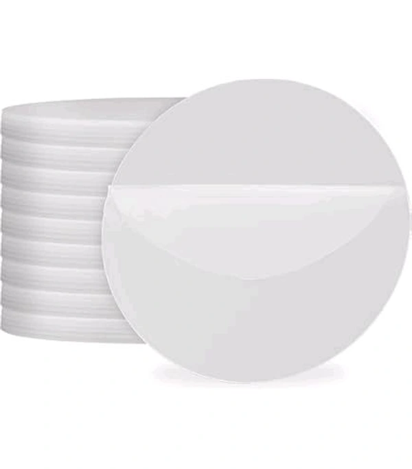 Round Acrylic for DIY Project - 6 Inch, Black