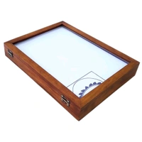 Teakwood - Shadow Box / Gift Box / Storage Box - Magnetic Closure - 4 * 4 * 1 Inch