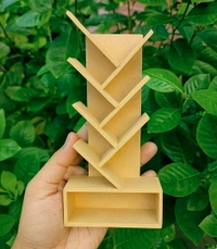 Miniature Book Shelf Rack - 1 Pc
