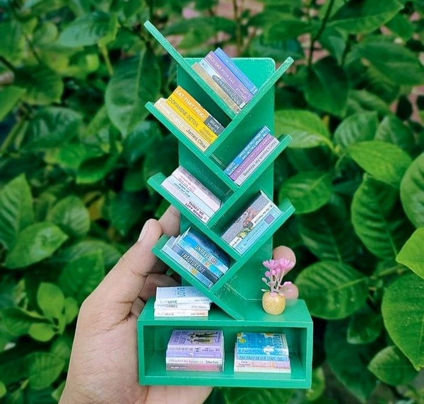 Miniature Book Shelf Rack - 1 Pc