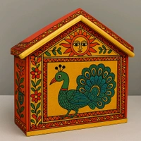 Hut Shape Doll House / Box - 8 * 8 * 2 Inch