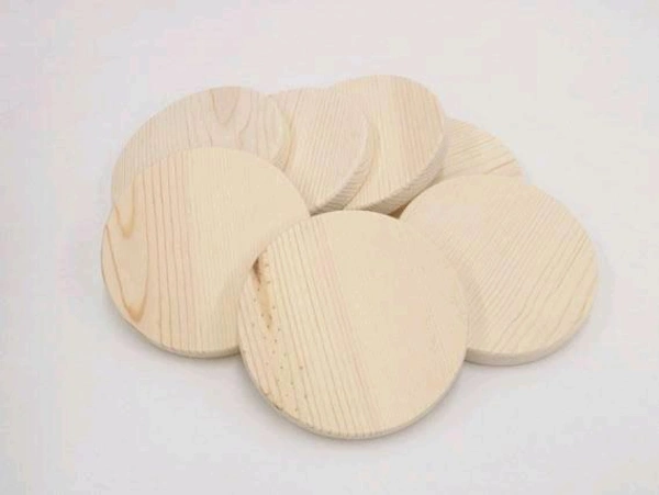 Pinewood Round Base 4 Inches
