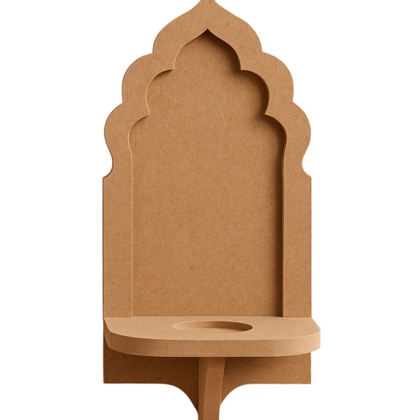 Jharokha Diya Stand / Wall Shelf - Pair - 12 * 5 * 3.5 Inch, Pair