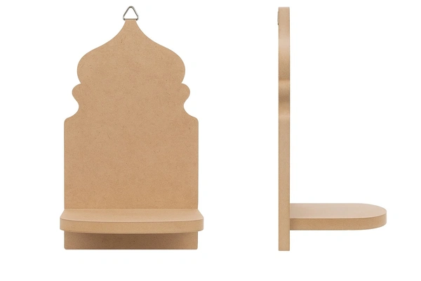 Mini Wall Shelf - Jharokha Dita Stand - Pair - 8 * 4 * 3 Inches, Pair