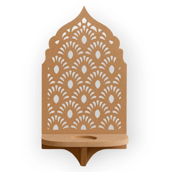 Rajasthani Style Jharokha - Diya Stand / Wall Shelf - 10 * 5 * 3 Inches
