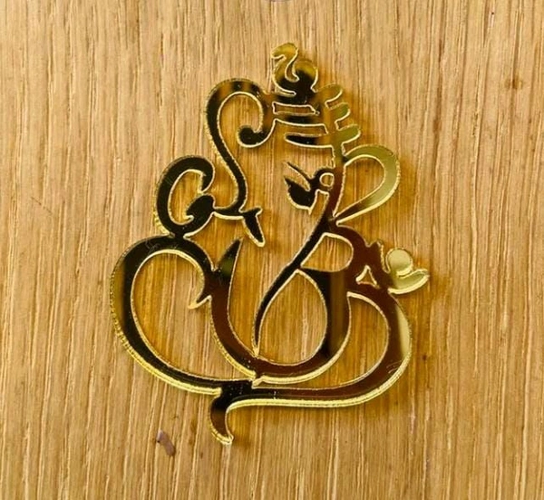 Acrylic Ganesha - 4 Inches